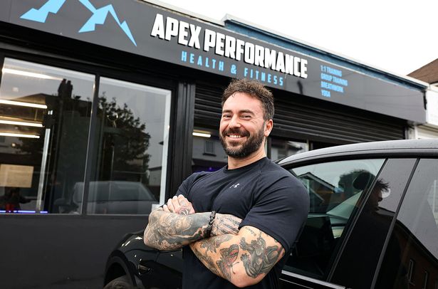 Chris McKinney at Apex Performance Health and Fitness on the Serpentine Road, Belfast.