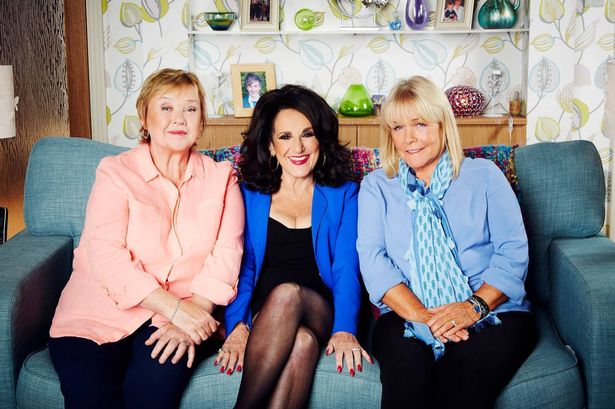 Pauline Quirke, Lesley Joseph and Linda Robson 