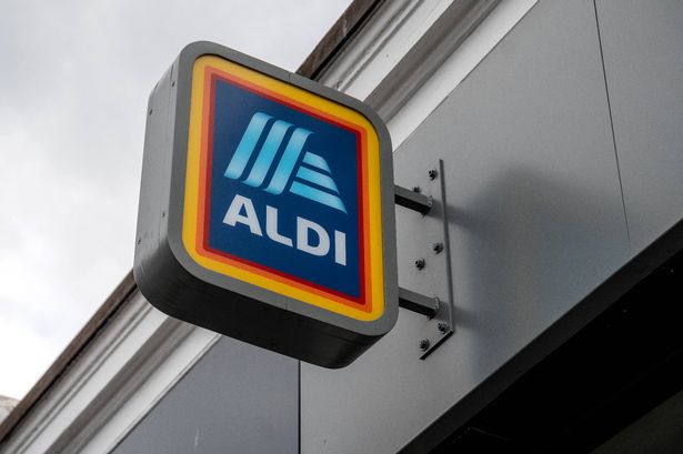A sign hangs outside a ALDI branch in Balham, South London on September 27, 2025 (Photo by Niklas HALLE'N / AFP) (Photo by NIKLAS HALLE'N/AFP via Getty Images)          