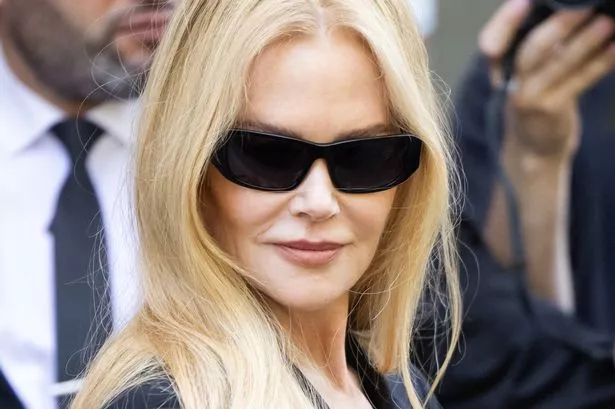 Nicole showed off her natural hair