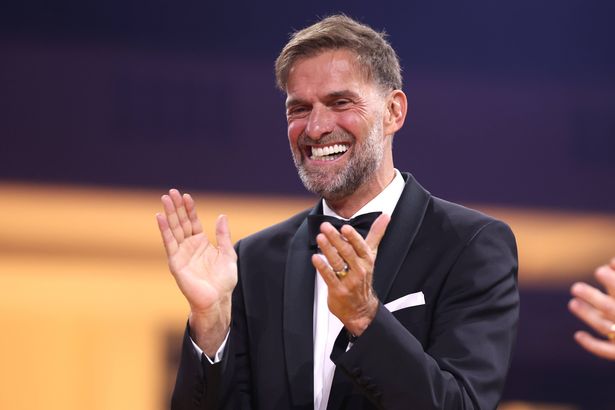Former soccer coach Jurgen Klopp during the 54th Ball des Sports gala at Festhalle Frankfurt.