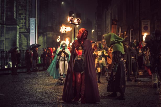 Members of the Beltane Fire Society 
