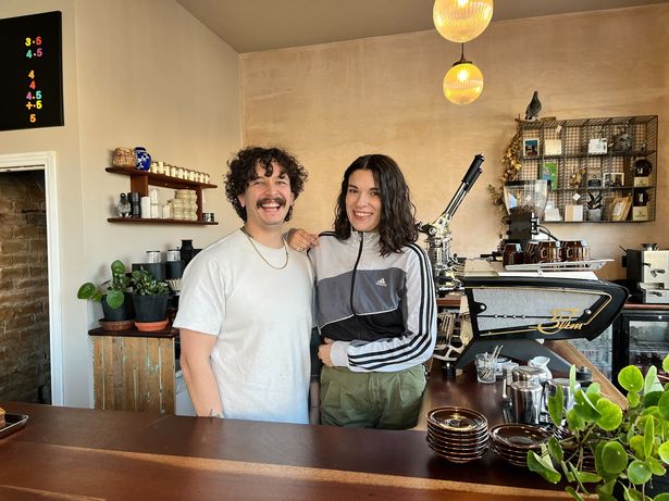 Ben and Charlie run neighbourhood cafe TA together