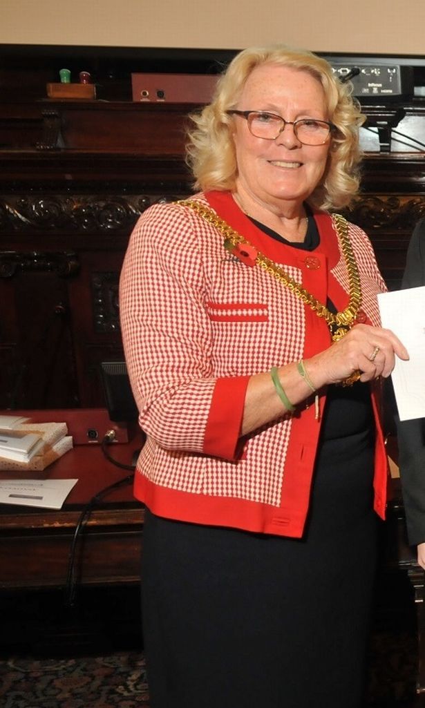 Former Lord Mayor of Liverpool, Cllr Christine Banks