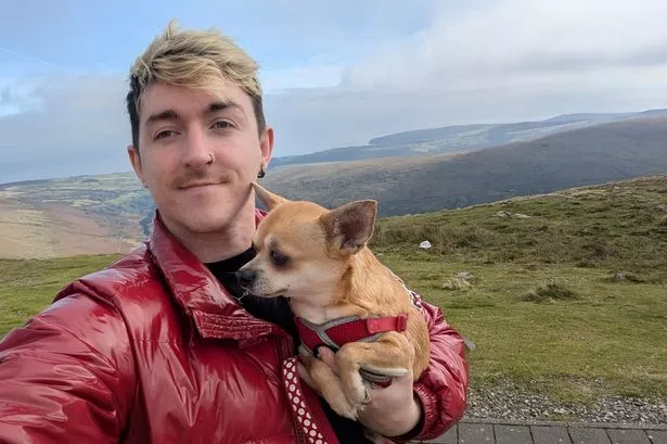 The island is famously dog-friendly so I made sure to bring Nando