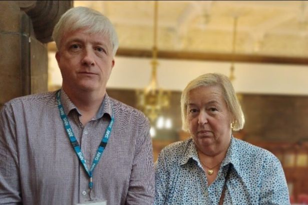 Craig Gamble Pugh, left, has hit out at the council's green belt development plans