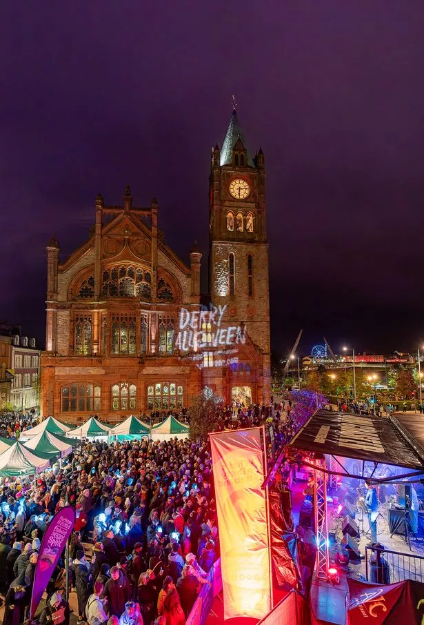 The whole city comes alive