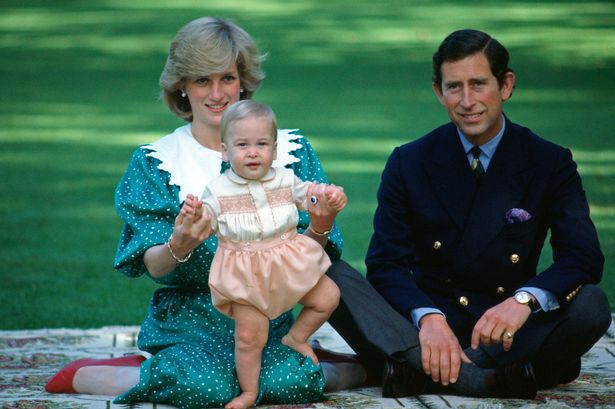 King Charles and Lady Diana