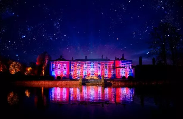 Giant festive projections are making a return