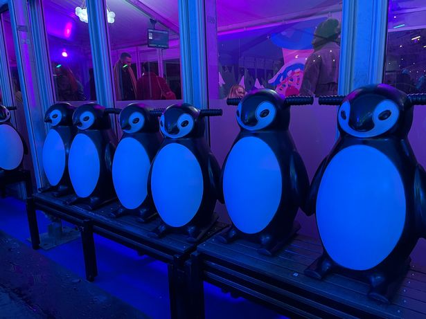 There are penguin skate aids for little ones