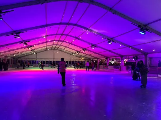 The Skate Manchester ice rink is back open