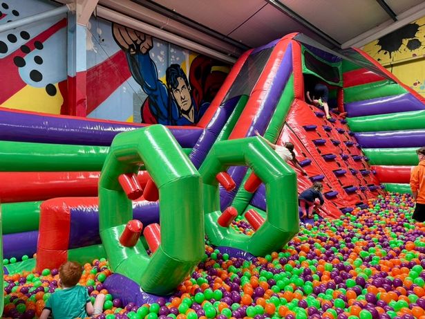 There's a new inflatable area