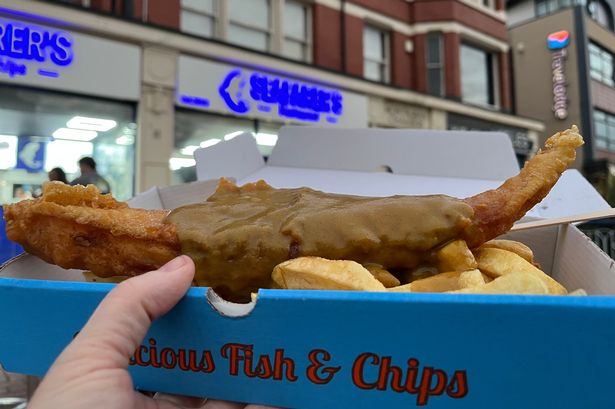 Fish and chips from Seafarer's Fish & Chips, Lytham St Annes