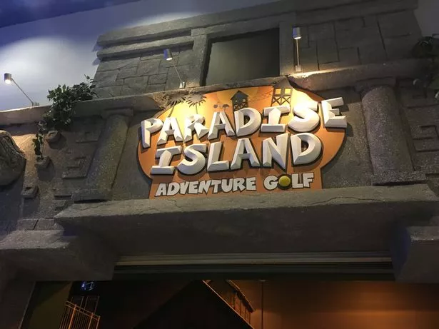 Paradise Island Adventure Golf, Trafford Centre