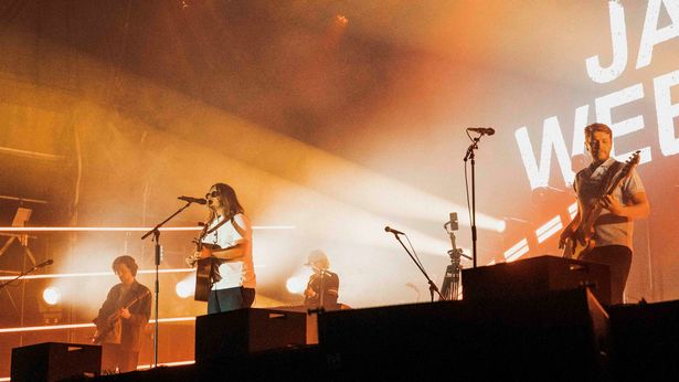 Jamie Webster performing at the 2025 festival