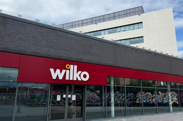 Empty Wilko unit in Ashton town centre, Tameside