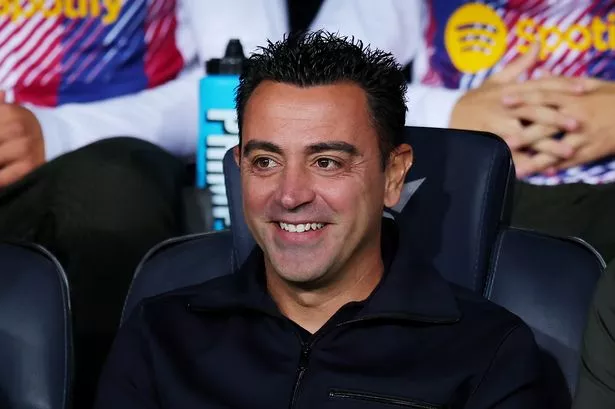 Barcelona's former head coach Xavi