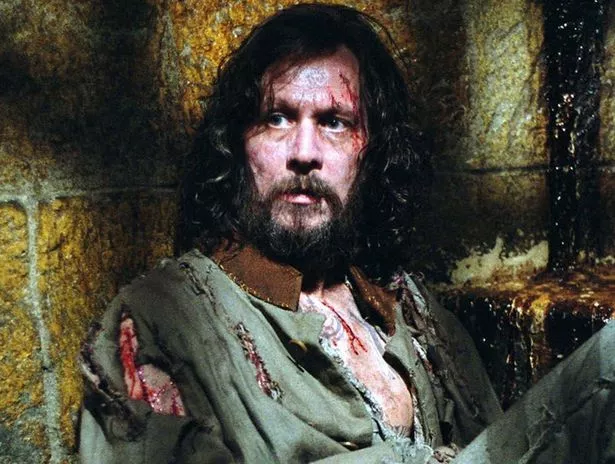 Gary Oldman as Sirius Black in "Harry Potter and the Prisoner of Azkaban.