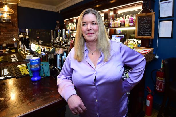 Fiona Hornsby, owner of The Denbigh Castle pub in the city centre