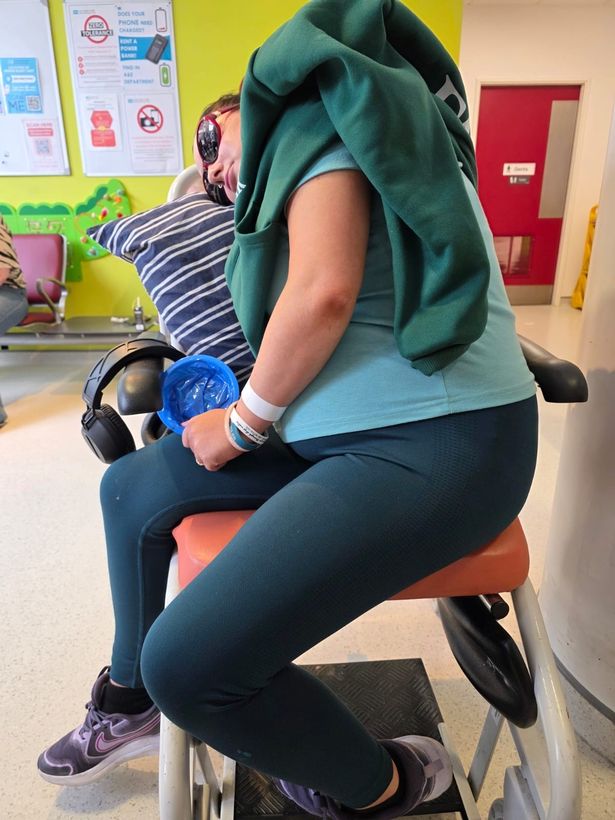 Kellie Montgomery in the Emergency Department at the Ulster Hospital