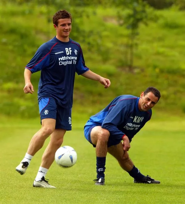 Barry Ferguson and Kevin Muscat