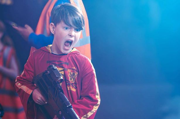 Boy at Glasghost event as SEC Glasgow