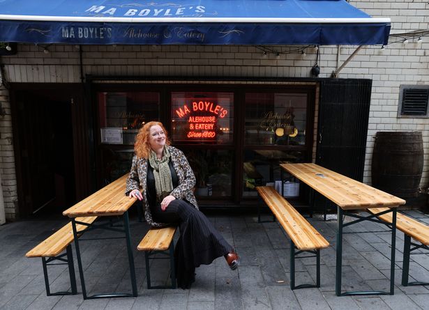 Geni Lamb celebrating ten years of Jazz at Ma Boyle's