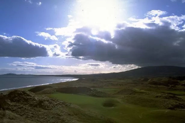 General view of the 11th hole at the European Golf Club in Brittas Bay, County Wicklow
