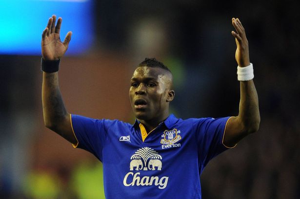 Royston Drenthe was on loan at Everton during the 2011-12 season.