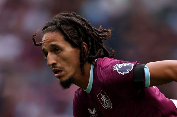 Hannibal Mejbri is accused of spitting at Leeds United fans during Saturday's match at Turf Moor.