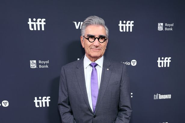 Eugene Levy attends the premiere of "John Candy: I Like Me" during the 2025 Toronto International Film Festival