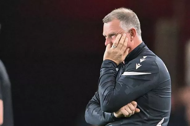 Mark Robins is preparing Stoke City for a home match against Bristol City.