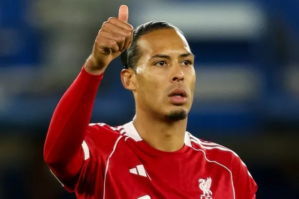 Virgil van Dijk of Liverpool