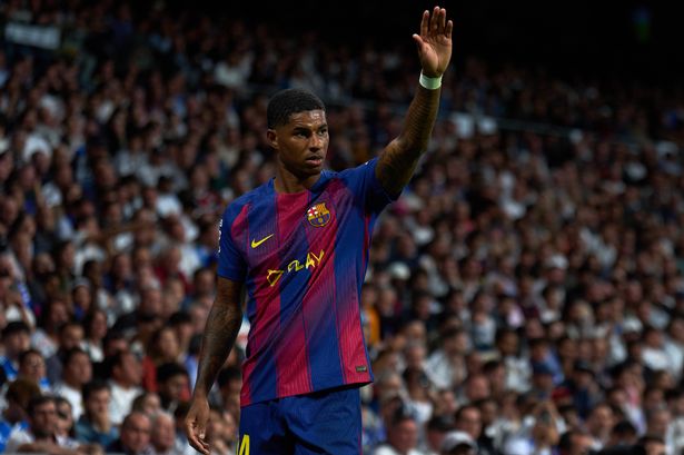 Marcus Rashford is enjoying life at Barcelona while on loan from Manchester United