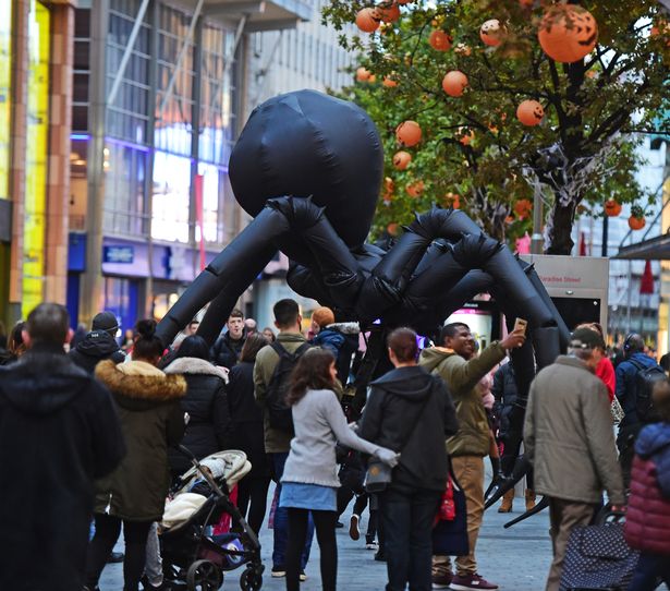 Giant spider puppet Arachnobot is back for 2025