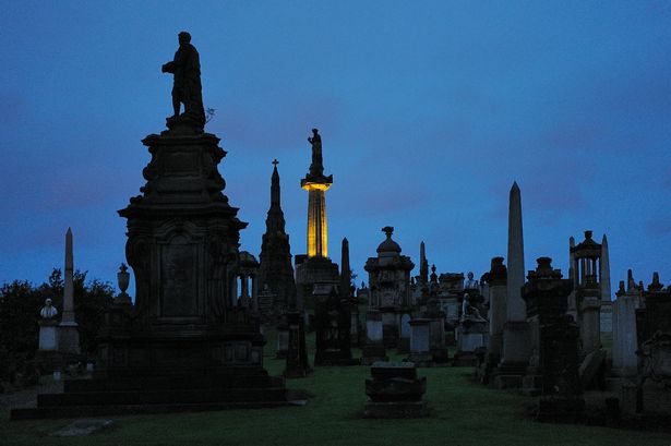 A picture of Glasgow Necropolis