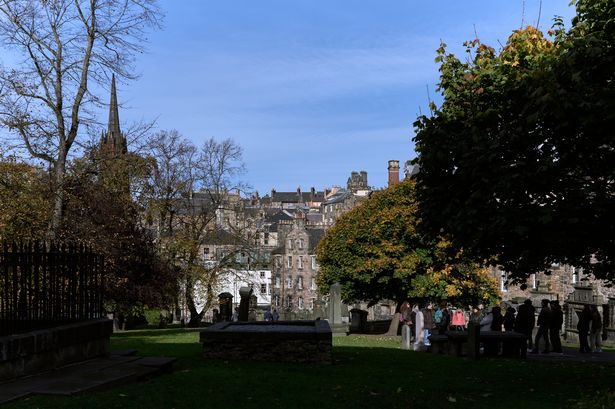 A picture of Greyfriars Kirkyard
