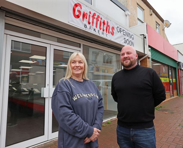 Fiona Griffiths and Ritchie Hyland from Griffiths bakery