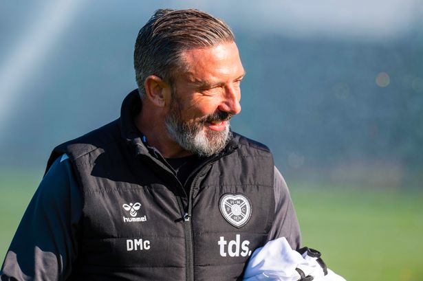 Heart of Midlothian Head Coach Derek McInnes 