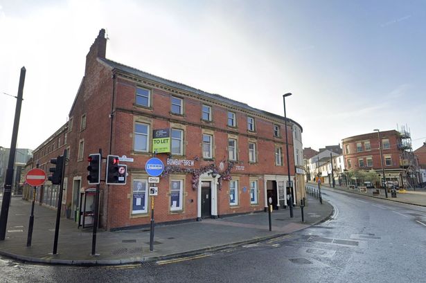 Historic building on the corner of Drake Street and Smith Street, Rochdale