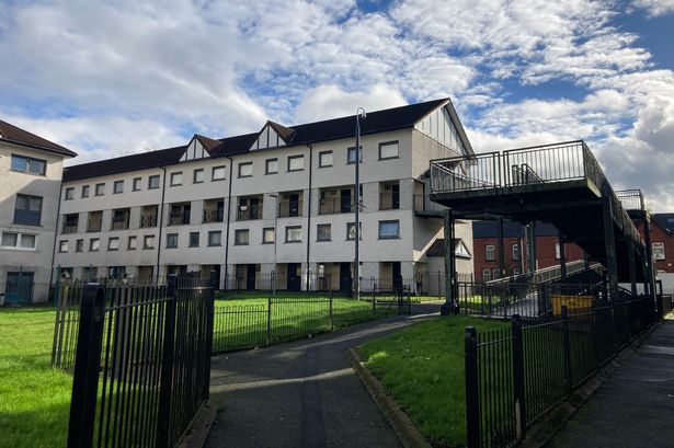 The sun is shining on the Freehold estate in Rochdale