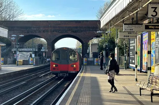 Today, Central Finchley is only served by the Northern Line
