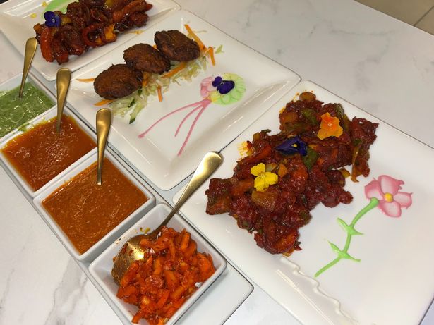 The selection of starters we opted for