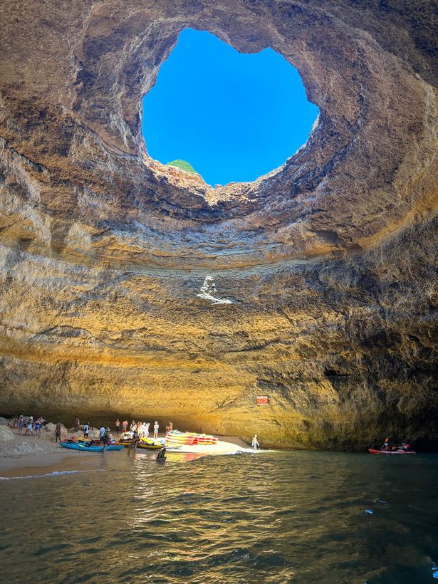 The cave in question