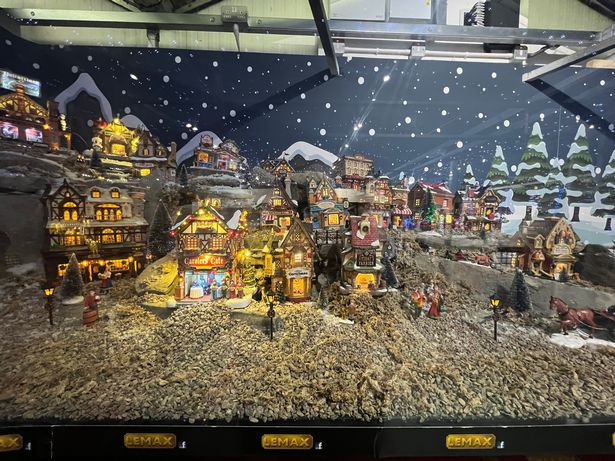 Whitehall Garden Centre in Whitchurch - the 2024 Christmas shop display