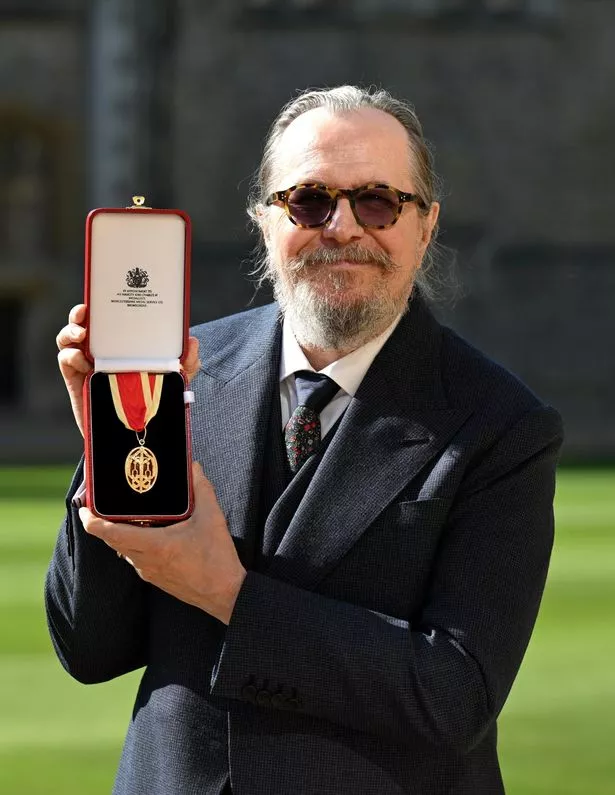Sir Gary Oldman, receives the Honour of Knighthood, for services to Drama