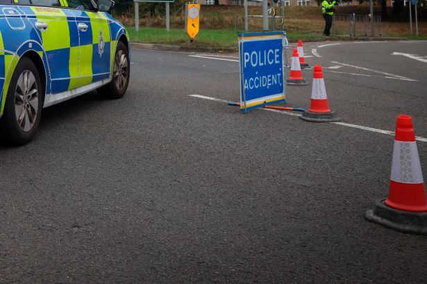 A stock image of police at the scene of a crash (generic file image)