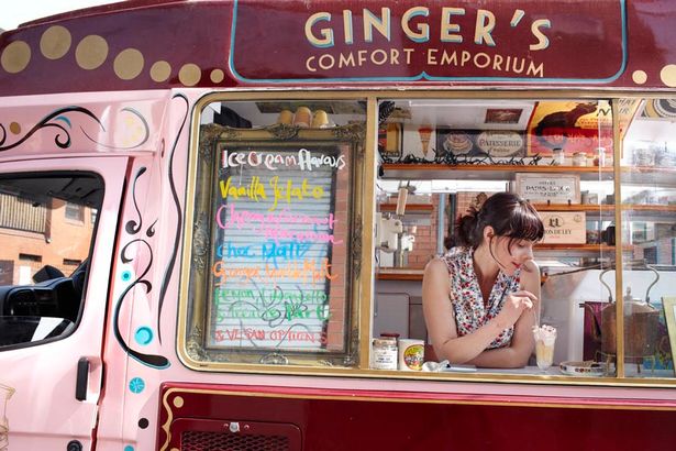 Ginger’s Comfort Emporium, led by Claire Kelsey, started as an ice cream van some 15 years ago