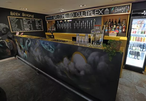 The bar serves up a range of beer and wines, as well as Japanese imported soft drinks