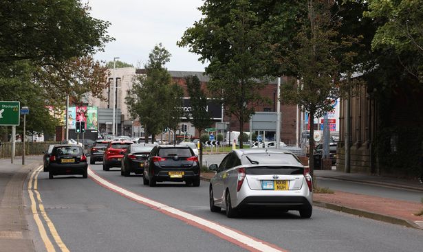 Ardwick Green South (A6) is another of the worst polluted areas in the region